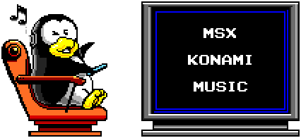 MSX  KONAMI  MUSIC